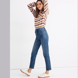 Madewell Classic Straight Jeans Coldbrook Wash 25